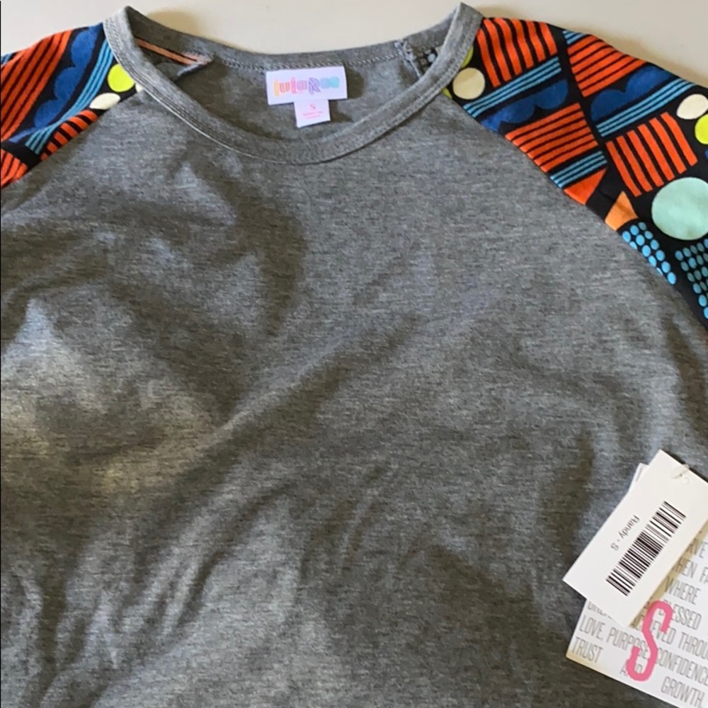 BNWT S Lularoe Randy Baseball Tee